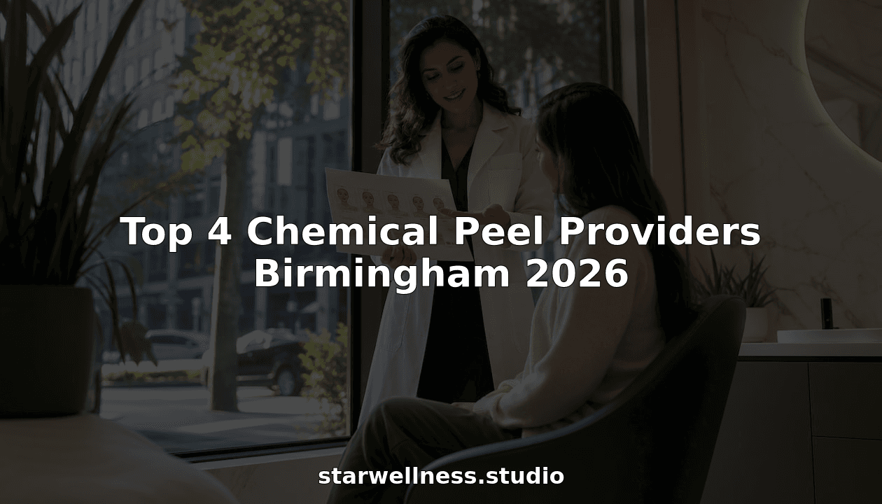 Top 4 Chemical Peel Providers Birmingham 2026
